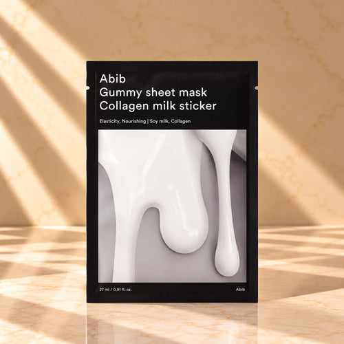 Abib Gum Sheet Mask Collagen Milk Sticker 27 ml / 1 pcs