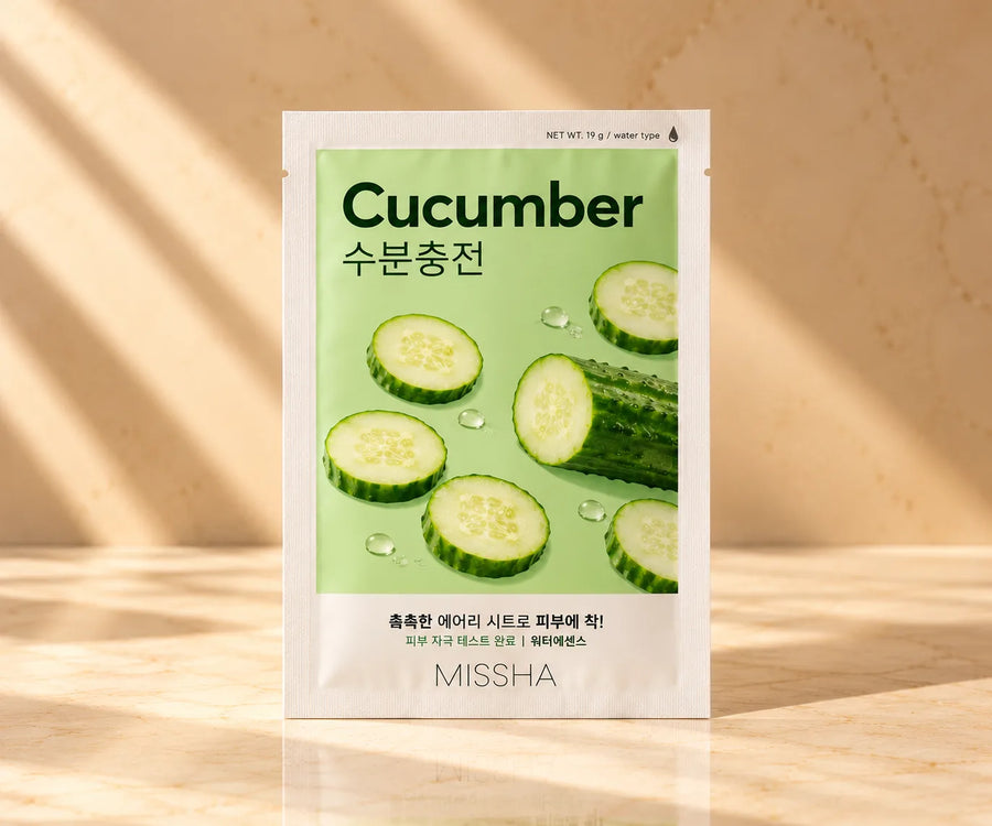 Missha Airy Fit Sheet Mask - Cucumber 19 g